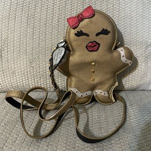 Betsey Johnson gingerbread crossbody